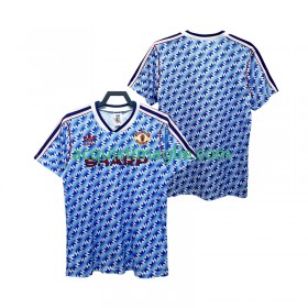 Divisa di Calcio Manchester United 1992 Retro Trasferta 1990
